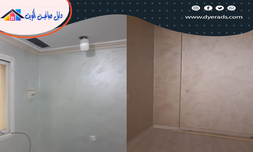 صباغ رخيص وشاطر بالكويت | للايجار جبس بورد وعادي
